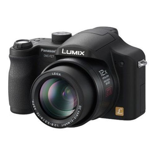 Appareil photo Compact Panasonic Lumix DMC-FZ7EF-K NoirK - Appareil photo numérique - compact - 6.0 MP - 12x zoom optique - Leica - noir