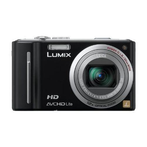 Panasonic Lumix DMC-TZ10-K - Appareil photo numérique - compact - 12.1 MP - 720 p - 12x zoom optique - Leica - noir