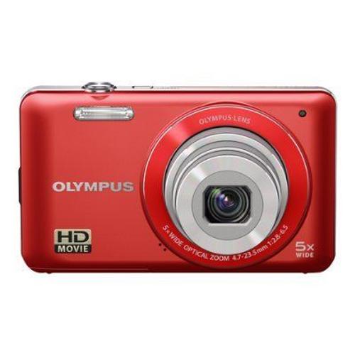 Appareil photo Compact Olympus VG-120 Rouge Appareil photo numérique - compact - 14.0 MP - 720 p - 5x zoom optique - rouge