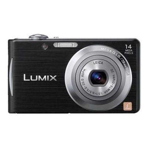 Panasonic Lumix DMC-FS16 - Appareil photo numérique - compact - 14.0 MP - 720 p - 4x zoom optique - Leica - noir