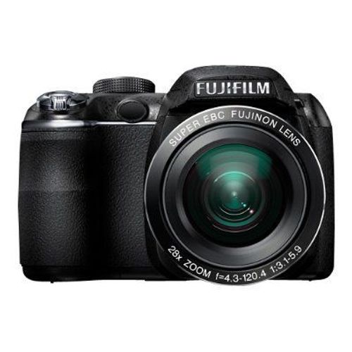 Appareil photo Compact Fujifilm FinePix S3400 Noir compact - 14.0 MP - 720 p - 28x zoom optique - Fujinon - noir