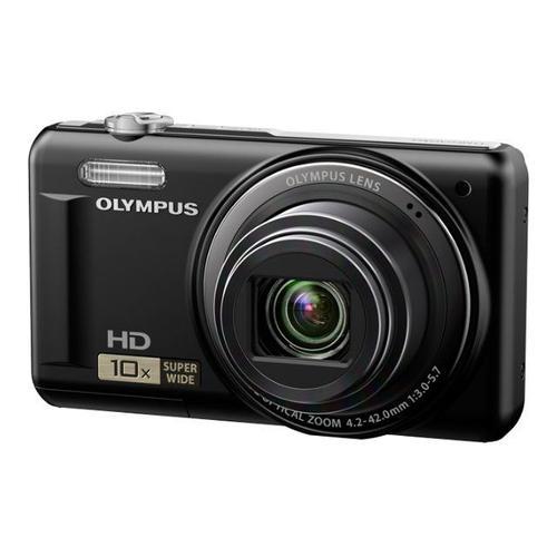 Appareil photo Compact Olympus D-720 Noir Appareil photo numérique - compact - 14.0 MP - 720 p - 10x zoom optique - noir