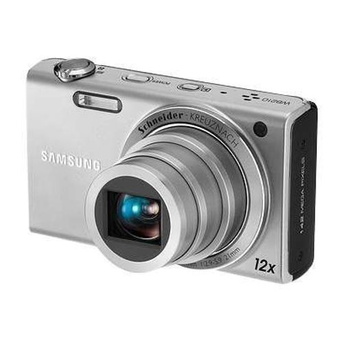 Appareil photo Compact Samsung WB210 Argent compact - 14.0 MP - 720 p - 12x zoom optique - argent