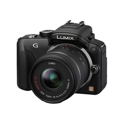 Panasonic Lumix G DMC-G3K - Appareil photo numérique - sans miroir - 16.0 MP - Quatre tiers - 3x zoom optique objectif 14-42 mm - noir