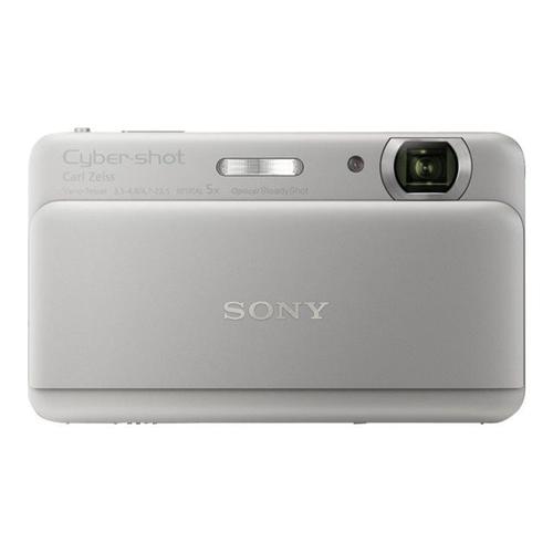Appareil photo Compact Sony Cyber-shot DSC-TX55 ArgentTX55 - Appareil photo numérique - compact - 16.2 MP - 5x zoom optique - Carl Zeiss - argent