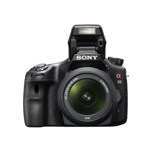 Sony a SLT-A65VK - Appareil photo num?rique - Reflex - 24.3 MP - APS-C - 3x zoom optique objectif DT 18-55 mm