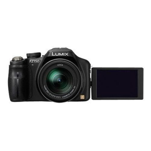 Panasonic Lumix DMC-FZ150 - Appareil photo numérique - compact - 12.1 MP - 24x zoom optique - Leica - noir