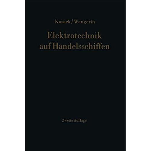 Elektrotechnik Auf Handelsschiffen