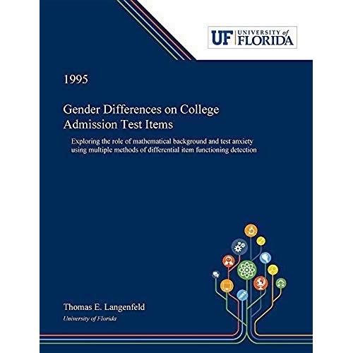 Gender Differences On College Admission Test Items