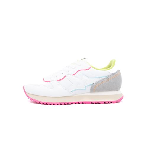 Sneakers Sun68 Stargirl Détails Fluo