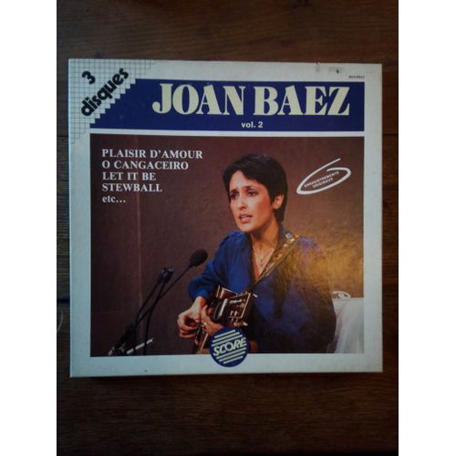 Joan Baez Coffret 3 Disques Vol 2