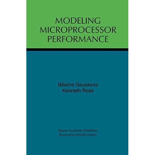 Modeling Microprocessor Performance
