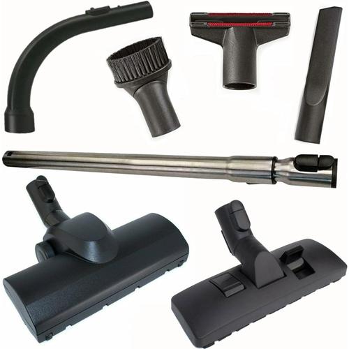 Kit de pièces de rechange XXL pour aspirateur Miele Complete C3 Excellence Ecoline I Buse combinée I Buse turbo I Tube I Pinceau d'aspiration I Suceur plat I Brosse textile I Poignée