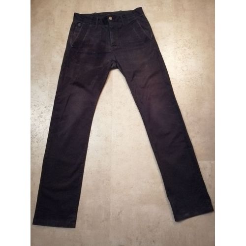 Pantalon Raw Coton Fr 40 Us 31-34 Noir