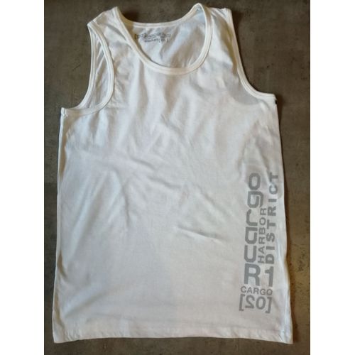 Débardeur Blanc Taille M La Halle