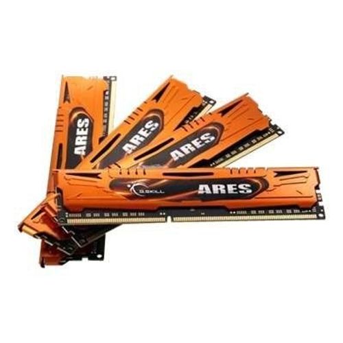 G.Skill ARES - DDR3 - kit - 16 Go: 4 x 4 Go - DIMM 240 broches - 1600 MHz / PC3-12800 - CL9 - 1.5 V - mémoire sans tampon - non ECC