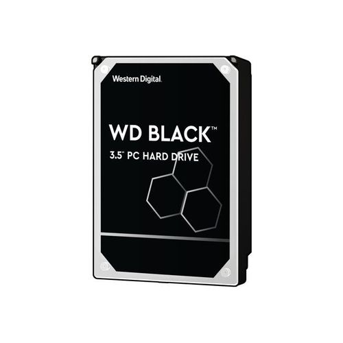 WD Black Performance Hard Drive WD5003AZEX - Disque dur - 500 Go - interne - 3.5" - SATA 6Gb/s - 7200 tours/min - mémoire tampon : 64 Mo