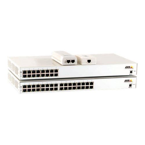 AXIS T8120 Midspan 15 W 1-port - Injecteur de puissance - CA 100-240 V - 15 Watt (pack de 10) - pour AXIS C1410, D3110, M4215, M4328, P1385, P1455, Q1656, Q1951, W400; M42 Series; M55 Series