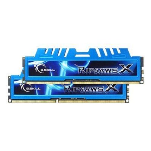 G.Skill Ripjaws-X - DDR3 - kit - 16 Go: 2 x 8 Go - DIMM 240 broches - 1866 MHz / PC3-14900 - CL9 - 1.5 V - mémoire sans tampon - non ECC
