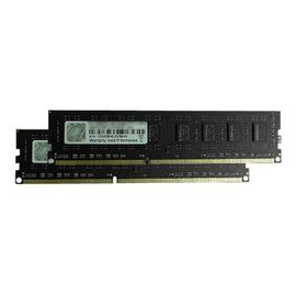 G.Skill NT Series - DDR3 - kit - 16 Go: 2 x 8 Go - DIMM 240 broches - 1600 MHz / PC3-12800 - CL11 - 1.5 V - mémoire sans tampon - non ECC