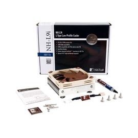 Noctua NH-L9i - Refroidisseur de processeur - (pour : LGA1156, LGA1155, LGA1150, LGA1151, LGA1200) - aluminium avec base en cuivre piquée de nickel - 92 mm