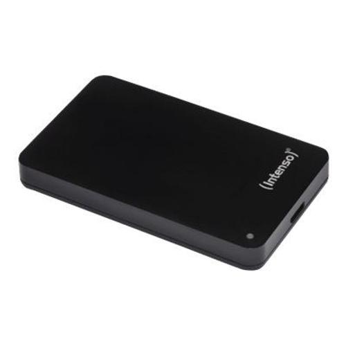 Intenso Memory Case - Disque dur - 2 To - externe (portable) - 2.5" - USB 3.0 - 5400 tours/min - mémoire tampon : 8 Mo - noir