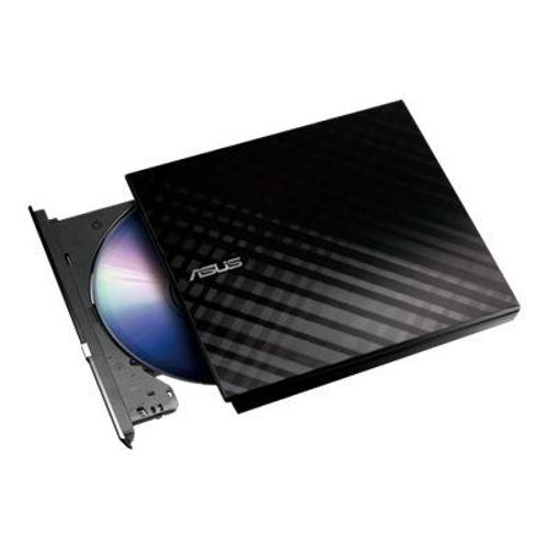 ASUS SDRW-08D2S-U LITE - Lecteur de disque - DVD±RW (±R DL)/DVD-RAM - 8x/8x/5x - USB 2.0 - externe - noir