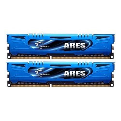 G.Skill ARES - DDR3 - 16 Go: 2 x 8 Go - DIMM 240 broches - 2400 MHz / PC3-19200 - CL11 - 1.65 V - mémoire sans tampon - non ECC