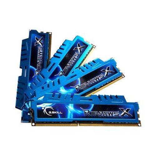 G.Skill Ripjaws-X - DDR3 - kit - 32 Go: 4 x 8 Go - DIMM 240 broches - 2400 MHz / PC3-19200 - CL11 - 1.65 V - mémoire sans tampon - non ECC
