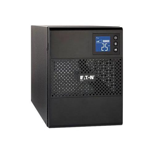 Eaton 5SC 750 - Onduleur - CA 120 V - 525 Watt - 750 VA - RS-232, USB - connecteurs de sortie : 6 - noir