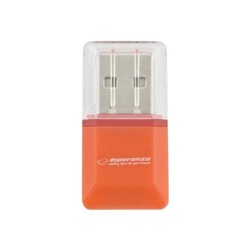 Esperanza EA134O - Lecteur de carte (TransFlash, microSD, microSDHC) - USB 2.0