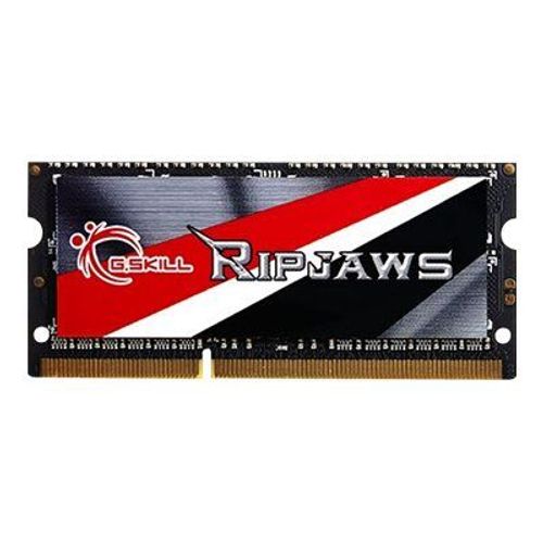 G.Skill Ripjaws F3-1600C11S-8GRSL - DDR3L - module - 8 Go - SO DIMM 204 broches - 1600 MHz / PC3-12800 - CL11 - 1.35 V - mémoire sans tampon - non ECC