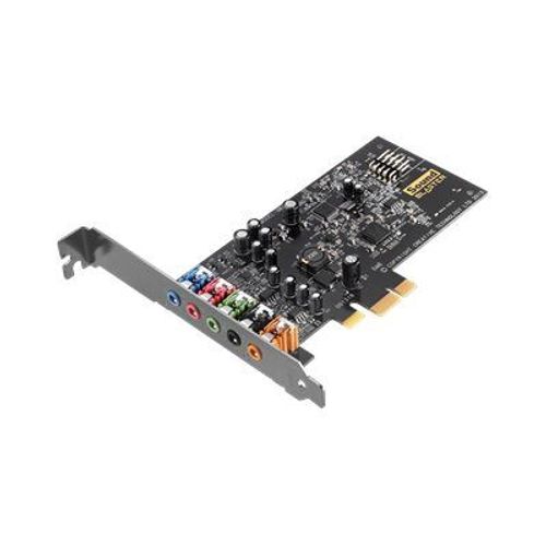 Creative Sound Blaster Audigy Fx - Carte son - 24 bits - 192 kHz - 106 dB rapport signal à bruit - 5.1 - PCIe