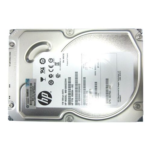 HPE Midline - Disque dur - 1 To - interne - 3.5" LFF - SATA 6Gb/s - 7200 tours/min