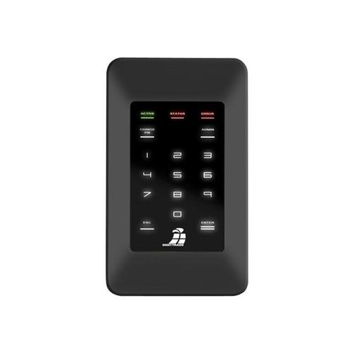DIGITTRADE HS256S High Security - Disque SSD - chiffré - 1 To - externe (portable) - 2.5" - FireWire 800 / USB 2.0 - FIPS 140-2 Level 3, FIPS 197
