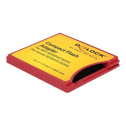 DeLOCK - Adaptateur de carte (SD, SDHC, SDXC) - CompactFlash