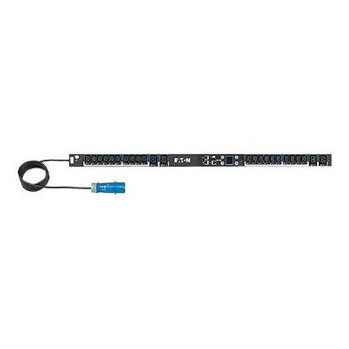 Eaton ePDU Metered - Unité de distribution secteur (rack-montable) - CA 100-240 V - Ethernet - entrée : IEC 60309 - connecteurs de sortie : 24 - 0U