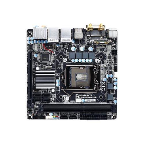 Gigabyte GA-Z97N-WIFI - 1.0 - carte-mère - mini ITX - Socket LGA1150 - Z97 Chipset - USB 3.0 - Bluetooth, 2 x Gigabit LAN, Wi-Fi - carte graphique embarquée (unité centrale requise) - audio HD (8...