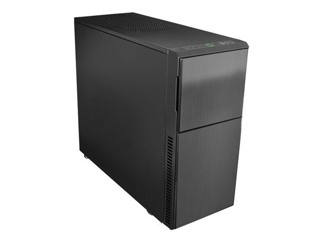 Nanoxia Deep Silence 3 - Tour midi - ATX - pas d'alimentation - noir - USB/Audio