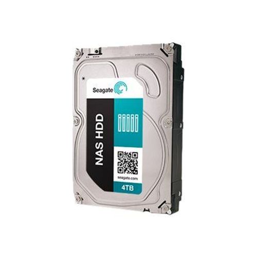 Seagate NAS HDD ST4000VN003 - Disque dur - 4 To - interne - SATA 6Gb/s - mémoire tampon : 64 Mo - avec 3 ans de service de récupération des données