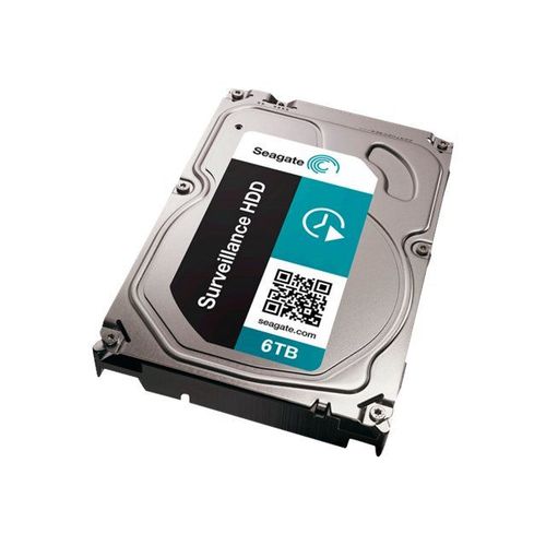 Seagate Surveillance HDD ST6000VX0001 - Disque dur - 6 To - interne - 3.5" - SATA 6Gb/s - mémoire tampon : 128 Mo