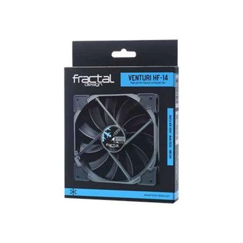 Fractal Design Venturi Series - Ventilateur châssis - 140 mm - noir