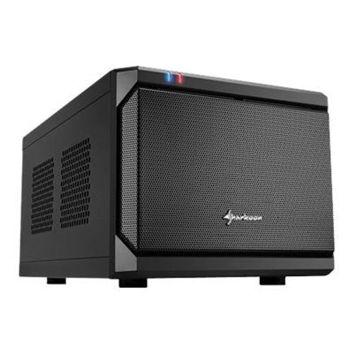 Sharkoon QB ONE - Tour - ITX - pas d'alimentation - noir - USB/Audio