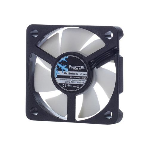 Fractal Design Silent Series R3 - Ventilateur châssis - 50 mm - noir, blanc