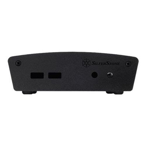 SilverStone Petit PT15 - Format ultra petit - UCFF - pas d'alimentation - noir