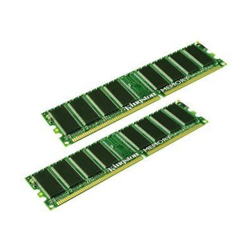 Kingston - DDR - 512 Mo: 2 x 256 Mo - DIMM 184 broches - 333 MHz / PC2700 - mémoire sans tampon - ECC - pour Dell PowerEdge 400SC; Precision Fixed Workstation 360, 360n