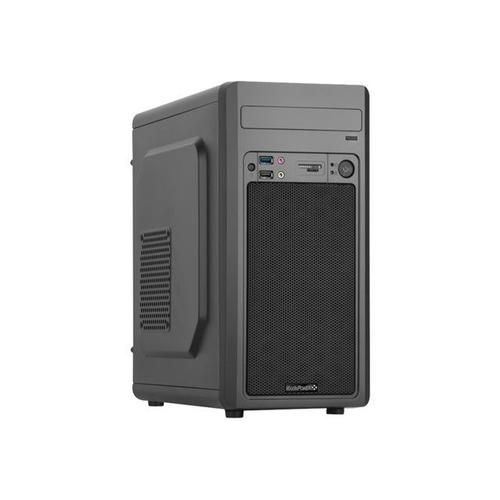 MaxInPower BLACK AERO - Mini-tour - micro ATX 480 Watt - USB/Audio