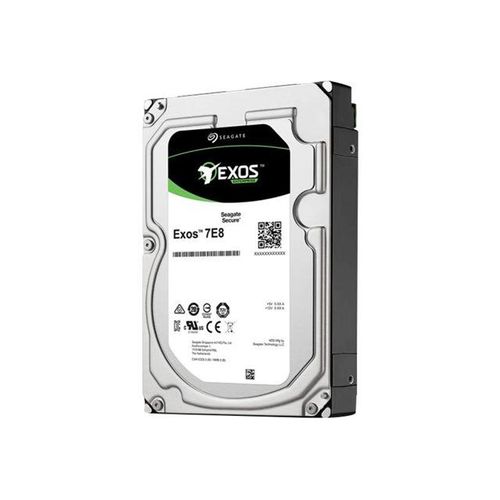 Seagate Exos 7E8 ST8000NM0065 - Disque dur - 8 To - interne - 3.5" - SAS 12Gb/s - 7200 tours/min - mémoire tampon : 256 Mo