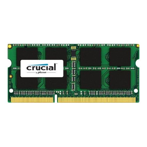 Crucial - DDR3 - module - 8 Go - SO DIMM 204 broches - 1866 MHz / PC3-14900 - CL13 - 1.35 V - mémoire sans tampon - non ECC - pour Apple iMac avec écran Retina 5K (Fin 2015)