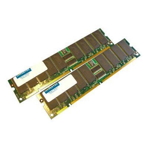 Hypertec Legacy - SDRAM - 4 Go: 4 x 1 Go - DIMM 168 broches - 100 MHz / PC100 - mémoire enregistré - ECC